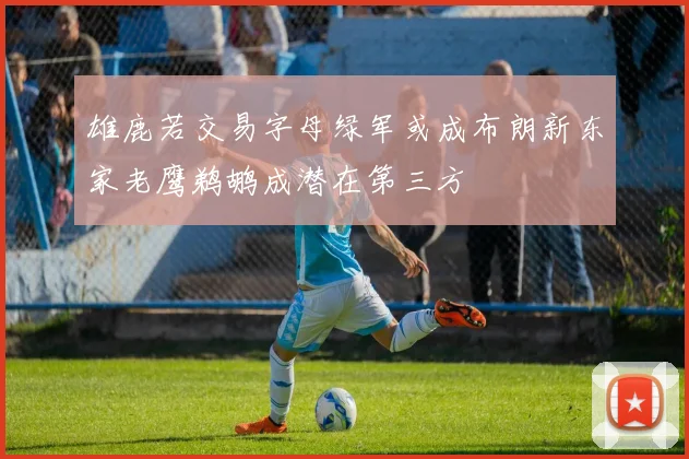 雄鹿若交易字母绿军或成布朗新东家老鹰鹈鹕成潜在第三方
